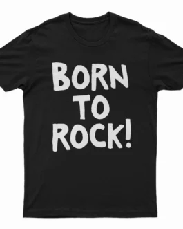 Polera Travis (Banda) "Born To Rock!" | Edición Videoclip My Eyes | Algodón Negro