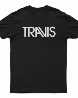 Polera Travis Logo Clásico – Un Indispensable para Fans de la Banda Escocesa