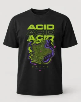 ATCS / TRANSMISSION 002 — ACID STATE | Polera Negra