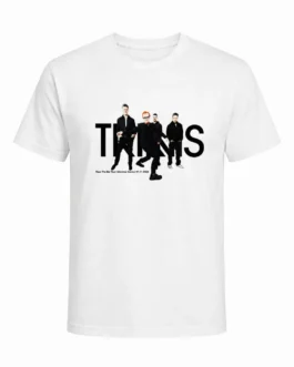 Polera Blanca Travis Raze The Bar Tour 2024 Talla L