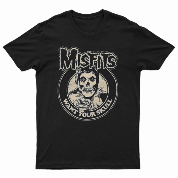 Polera Misfits "I Want Your Skull 2"