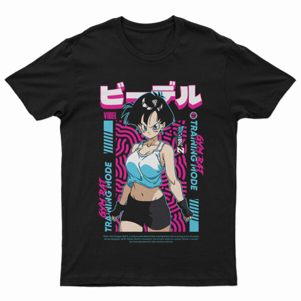 Polera Dragon Ball "Videl" (gym)
