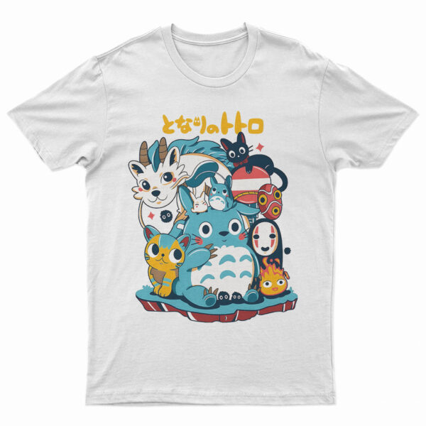 Polera Studio Ghibli "Personajes"