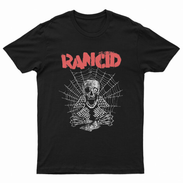 Polera Rancid "Spiderwebs"