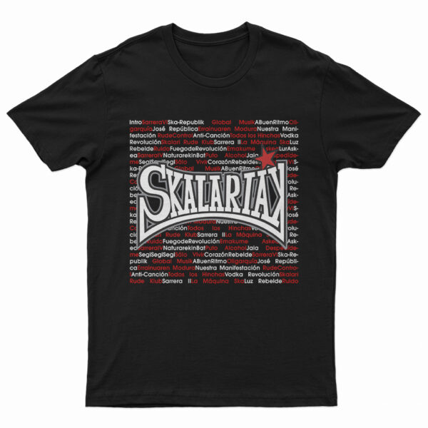 Polera Skalariak "Canciones"