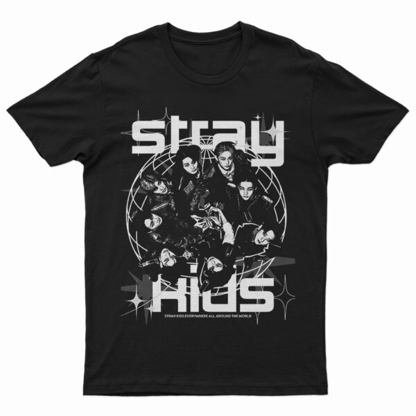 Polera Stray Kids "Around The World"